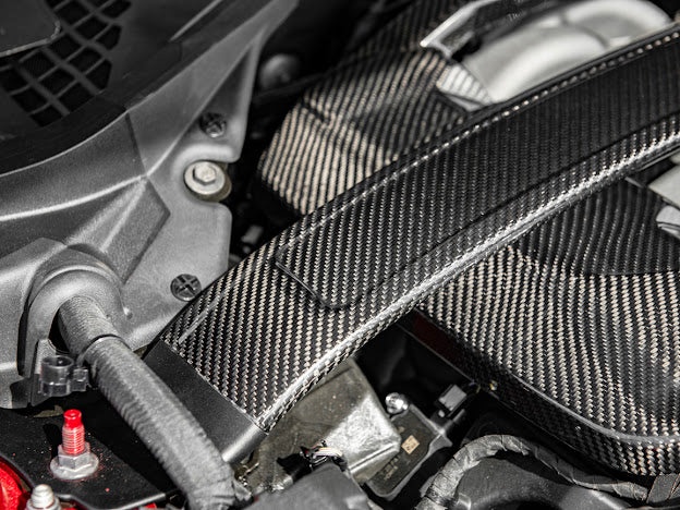 2024-Up Ford Mustang S650 | Dry CARBON FIBER Engine Strut Brace Balance Tower Bar